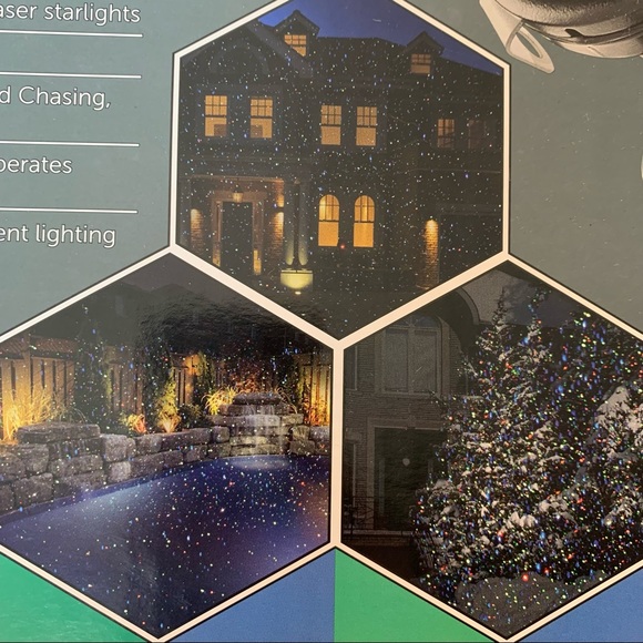 Starlight laser projector christmas outdoor - Picture 3 of 6